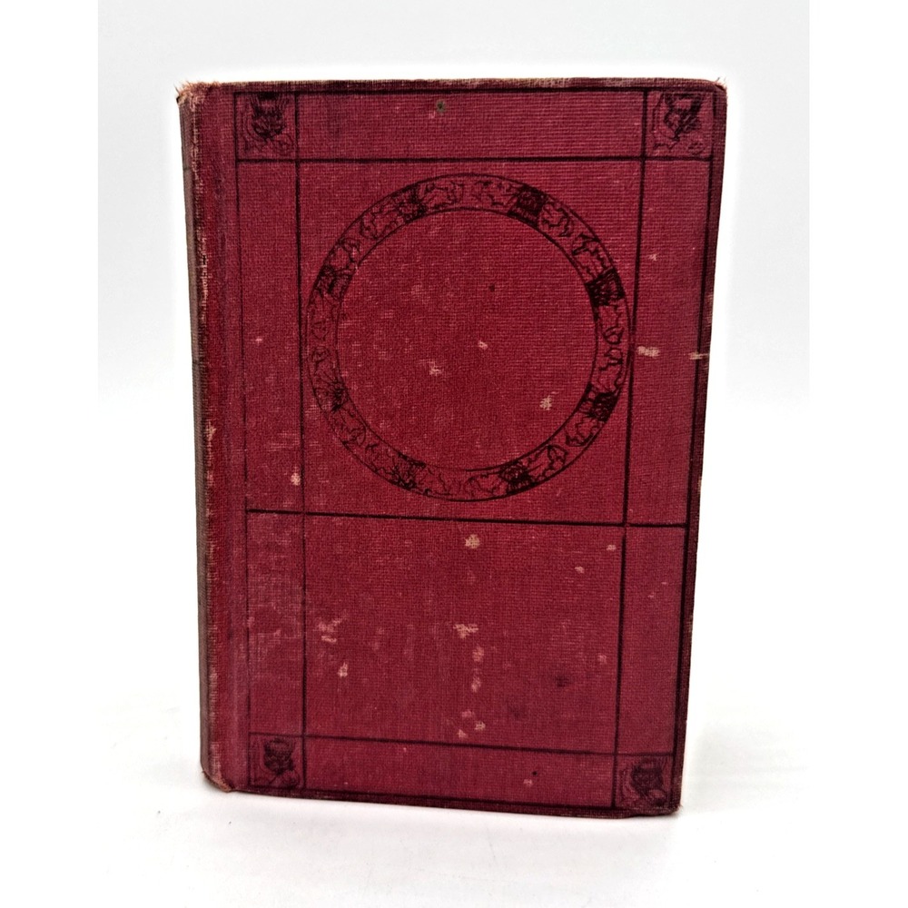 The Golden Treasury Francis Turner Palgrave T Nelson Antique HC Red Binding